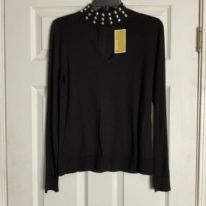MICHAEL KORS LONG SLEEVE TOP